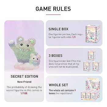 Amazon.co.jp: POP MART INSTINCTOY Monster Fluffy Fantasy